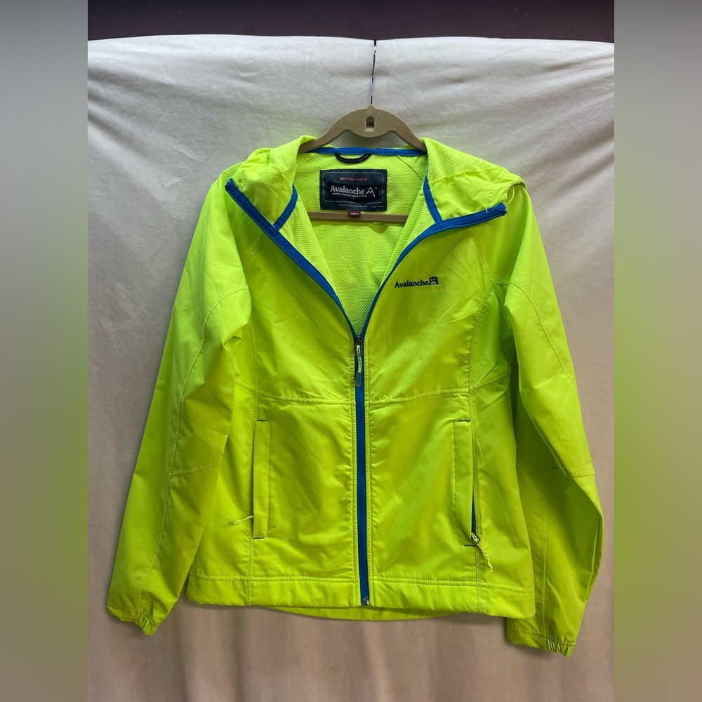 Avalanche neon green jacket